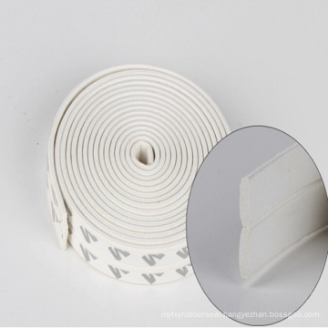 Soundproof Rubber Door Seal with 3m Adhesive Tape